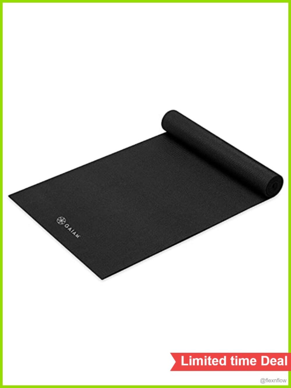 Premium Non Slip Exercise Mat for Yoga Pilates Floor Workouts